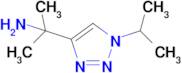 2-[1-(propan-2-yl)-1h-1,2,3-triazol-4-yl]propan-2-amine