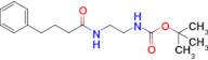 Tert-butyl n-[2-(4-phenylbutanamido)ethyl]carbamate