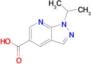 1-(Propan-2-yl)-1h-pyrazolo[3,4-b]pyridine-5-carboxylic acid