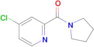 4-Chloro-2-(pyrrolidine-1-carbonyl)pyridine