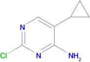 2-Chloro-5-cyclopropylpyrimidin-4-amine