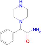 2-Phenyl-2-(piperazin-1-yl)acetamide