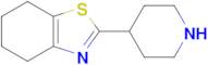 2-(Piperidin-4-yl)-4,5,6,7-tetrahydro-1,3-benzothiazole