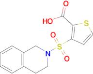 3-(1,2,3,4-Tetrahydroisoquinoline-2-sulfonyl)thiophene-2-carboxylic acid