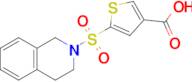 5-(1,2,3,4-Tetrahydroisoquinoline-2-sulfonyl)thiophene-3-carboxylic acid