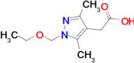 2-[1-(ethoxymethyl)-3,5-dimethyl-1h-pyrazol-4-yl]acetic acid