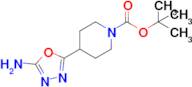 Tert-butyl 4-(5-amino-1,3,4-oxadiazol-2-yl)piperidine-1-carboxylate
