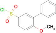 4-Methoxy-3-phenylbenzene-1-sulfonyl chloride