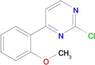 2-Chloro-4-(2-methoxyphenyl)pyrimidine