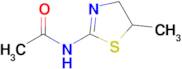 n-(5-Methyl-4,5-dihydro-1,3-thiazol-2-yl)acetamide