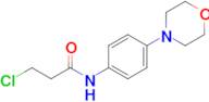 3-Chloro-n-[4-(morpholin-4-yl)phenyl]propanamide