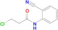 3-Chloro-n-(2-cyanophenyl)propanamide