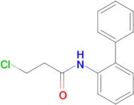 3-Chloro-n-(2-phenylphenyl)propanamide