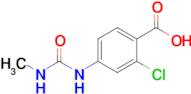 2-Chloro-4-[(methylcarbamoyl)amino]benzoic acid