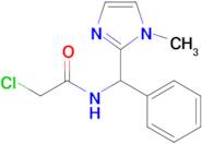 2-Chloro-n-[(1-methyl-1h-imidazol-2-yl)(phenyl)methyl]acetamide