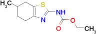 Ethyl n-(6-methyl-4,5,6,7-tetrahydro-1,3-benzothiazol-2-yl)carbamate