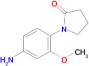 1-(4-Amino-2-methoxyphenyl)pyrrolidin-2-one