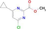 Methyl 4-chloro-6-cyclopropylpyrimidine-2-carboxylate