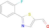 2-(2-Fluorophenyl)-1,3-thiazole-5-carbaldehyde