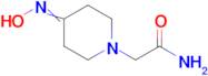 2-[4-(hydroxyimino)piperidin-1-yl]acetamide