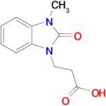 3-(3-Methyl-2-oxo-2,3-dihydro-1h-1,3-benzodiazol-1-yl)propanoic acid