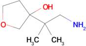 3-(1-Amino-2-methylpropan-2-yl)oxolan-3-ol