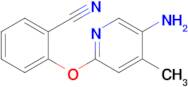 2-[(5-amino-4-methylpyridin-2-yl)oxy]benzonitrile