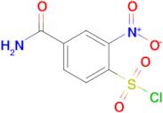 4-Carbamoyl-2-nitrobenzene-1-sulfonyl chloride