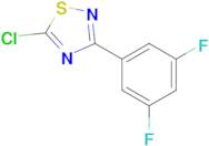 5-Chloro-3-(3,5-difluorophenyl)-1,2,4-thiadiazole
