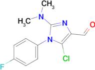 5-Chloro-2-(dimethylamino)-1-(4-fluorophenyl)-1h-imidazole-4-carbaldehyde