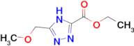 ethyl 5-(methoxymethyl)-4H-1,2,4-triazole-3-carboxylate