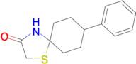 8-Phenyl-1-thia-4-azaspiro[4.5]decan-3-one
