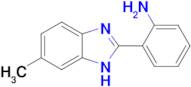 2-(6-methyl-1H-1,3-benzodiazol-2-yl)aniline
