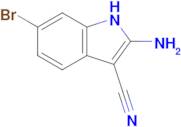2-Amino-6-bromo-1h-indole-3-carbonitrile