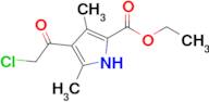 Ethyl 4-(2-chloroacetyl)-3,5-dimethyl-1h-pyrrole-2-carboxylate