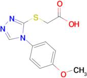 2-{[4-(4-methoxyphenyl)-4h-1,2,4-triazol-3-yl]sulfanyl}acetic acid