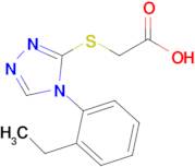 2-{[4-(2-ethylphenyl)-4h-1,2,4-triazol-3-yl]sulfanyl}acetic acid