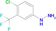 [4-chloro-3-(trifluoromethyl)phenyl]hydrazine