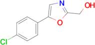 [5-(4-chlorophenyl)-1,3-oxazol-2-yl]methanol