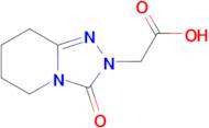 2-{3-oxo-2h,3h,5h,6h,7h,8h-[1,2,4]triazolo[4,3-a]pyridin-2-yl}acetic acid