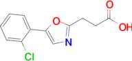 3-[5-(2-chlorophenyl)-1,3-oxazol-2-yl]propanoic acid