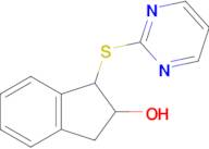 1-(Pyrimidin-2-ylsulfanyl)-2,3-dihydro-1h-inden-2-ol