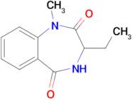 3-Ethyl-1-methyl-2,3,4,5-tetrahydro-1h-1,4-benzodiazepine-2,5-dione