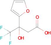 4,4,4-Trifluoro-3-(furan-2-yl)-3-hydroxybutanoic acid