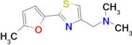 Dimethyl({[2-(5-methylfuran-2-yl)-1,3-thiazol-4-yl]methyl})amine