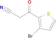 3-(3-Bromothiophen-2-yl)-3-oxopropanenitrile