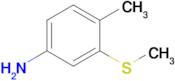 4-Methyl-3-(methylsulfanyl)aniline