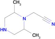 2-(2,6-Dimethylpiperazin-1-yl)acetonitrile