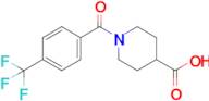 1-[4-(trifluoromethyl)benzoyl]piperidine-4-carboxylic acid