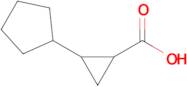 2-Cyclopentylcyclopropane-1-carboxylic acid